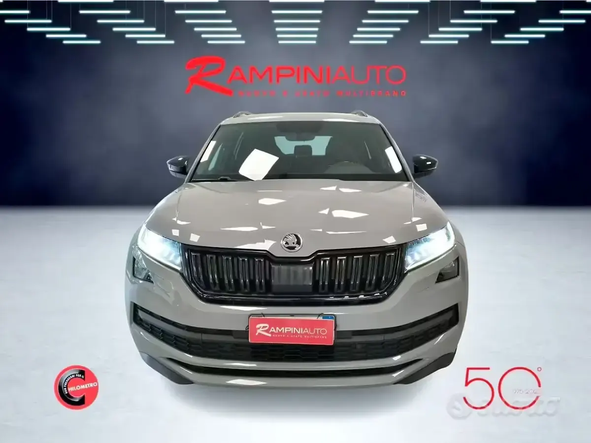Second-hand Skoda Kodiaq SportLine 150 CP (110 kW) 2019 Gri SUV