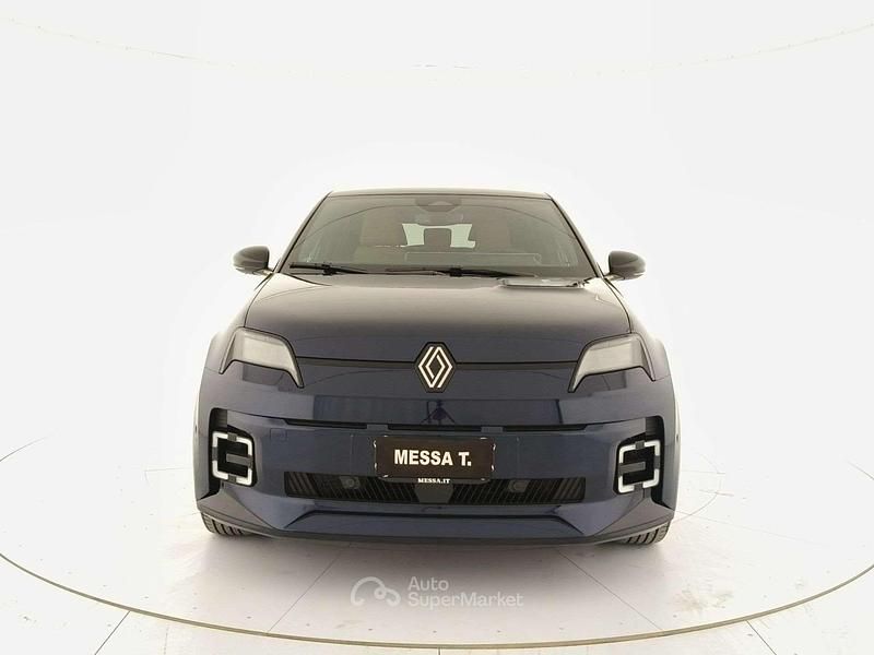 Nouvelle Renault 5 E-Tech Iconic 106 ch (77 kW) 2026 Bleue Berline