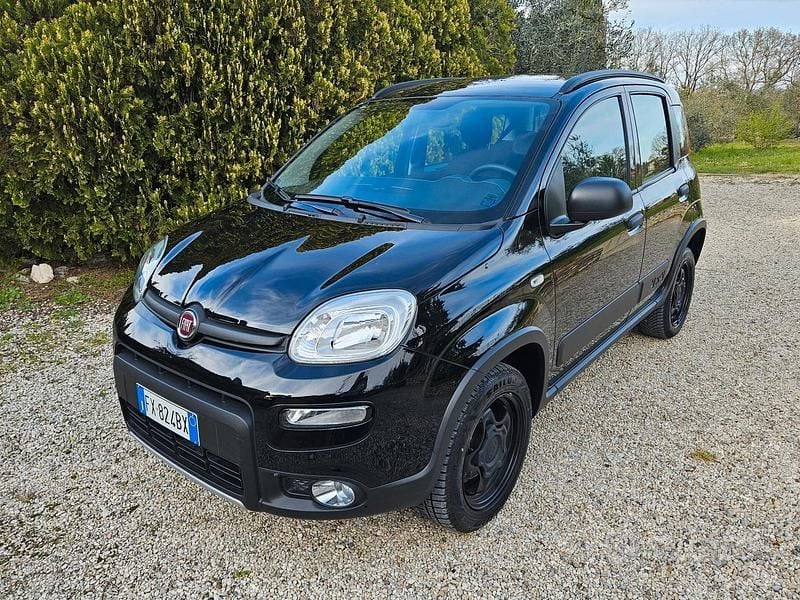 Usata Fiat Panda 4x4 Wild 95 CV (69 kW) 2019 Nero Utilitaria