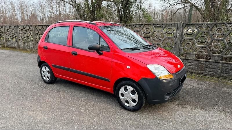 Usata Chevrolet Matiz 67 CV (49 kW) 2009 Rosso Utilitaria