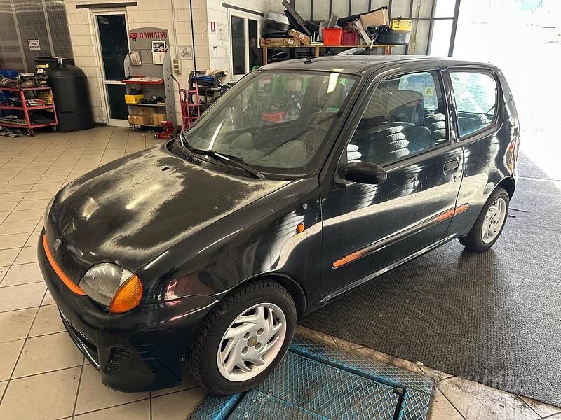 Usata Fiat Seicento 54 CV (39 kW) 2000 Nero Utilitaria