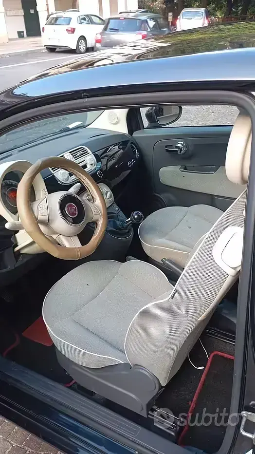 Usata Fiat 500 Pop 95 CV (69 kW) 2013 Nero Berlina