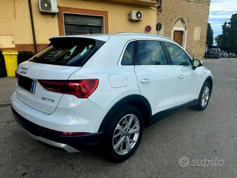 Usata Audi Q3 Advanced 150 CV (110 kW) 2019 Bianco SUV