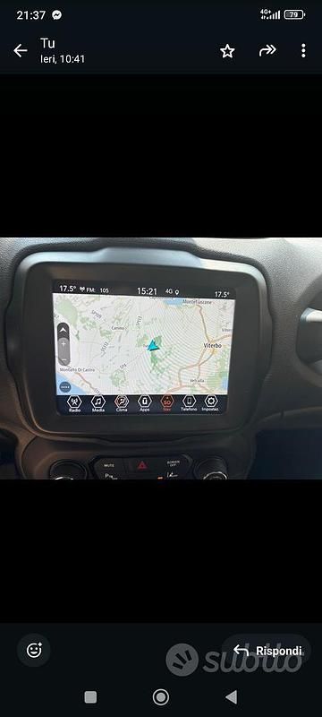 Usata Jeep Renegade 130 CV (95 kW) 2021 Grigio SUV