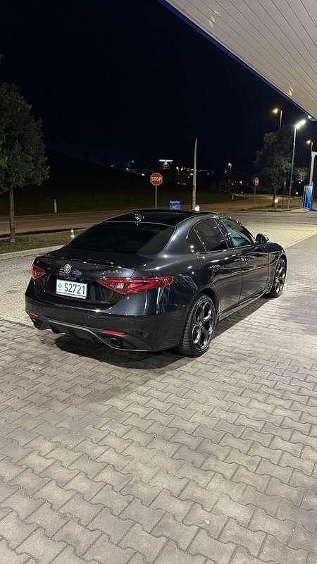 Usata Alfa Romeo Giulia Veloce 280 CV (205 kW) 2021 Nero Berlina