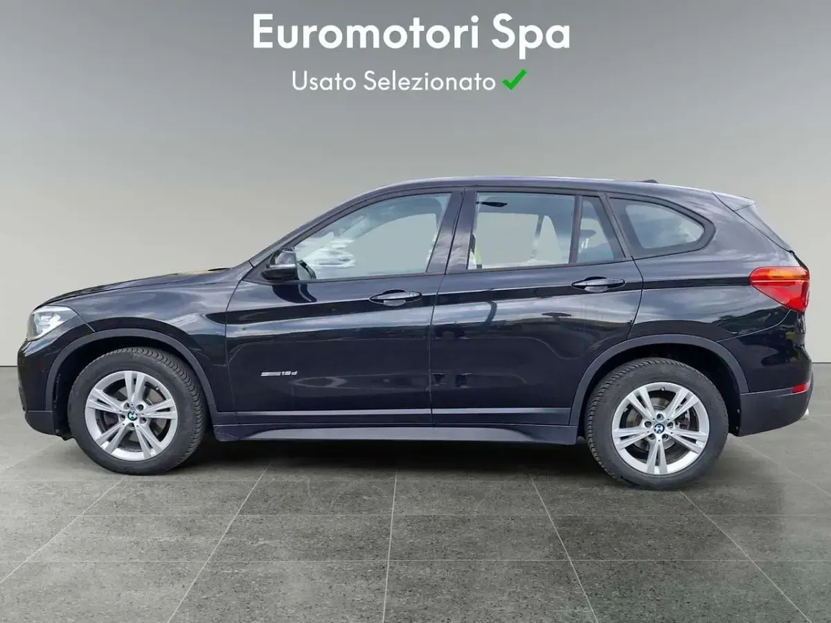 Usata BMW X1 Advantage 150 CV (110 kW) 2017 Nero SUV