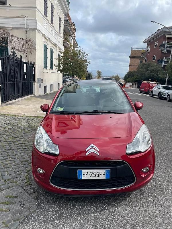 Usata Citroën C3 60 CV (44 kW) 2012 Rosso Utilitaria