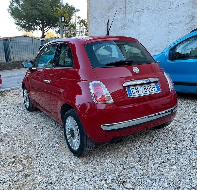 Usata Fiat 500 Lounge 75 CV (55 kW) 2009 Cabrio