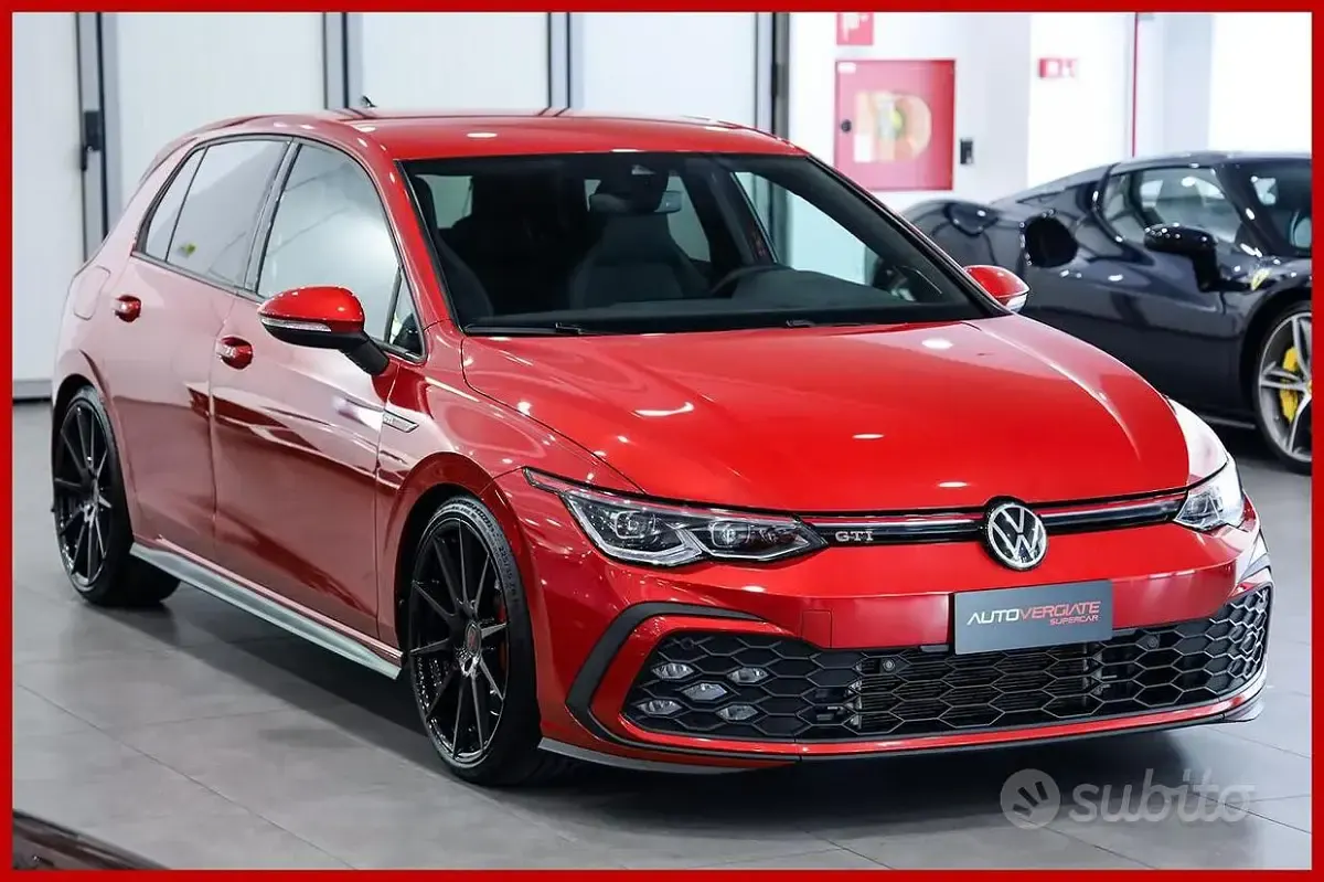 Usata VW Golf VIII GTI 245 CV (180 kW) 2020 Rosso Berlina