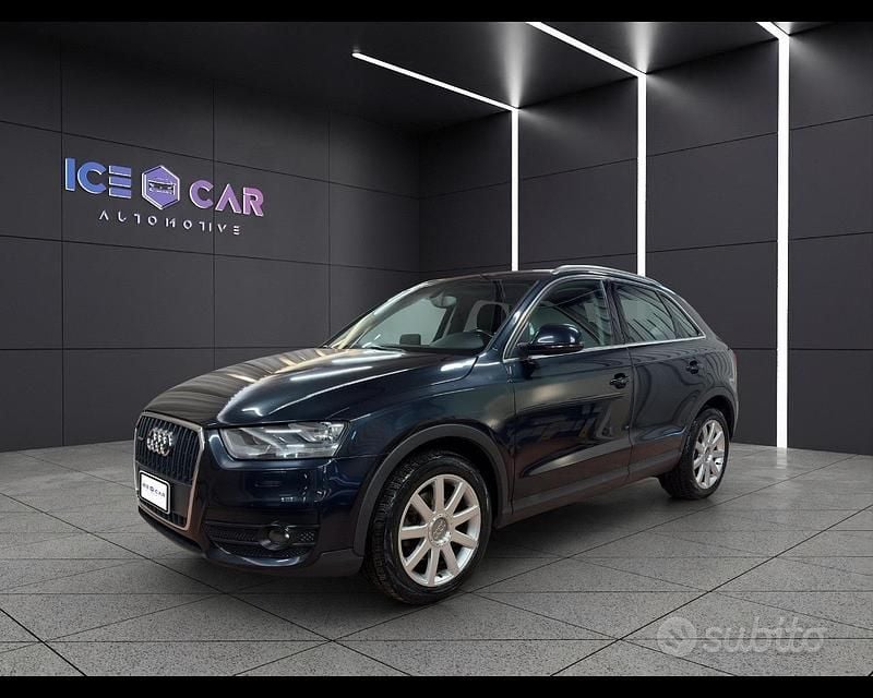 Usata Audi Q3 Advanced Plus 140 CV (102 kW) 2012 Nero SUV