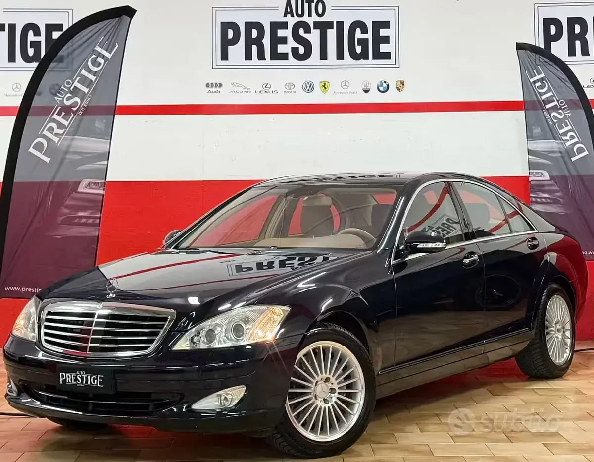 Usata Mercedes S420 Avantgarde 320 CV (235 kW) 2008 Bluazzurro Berlina