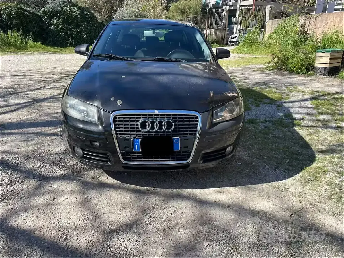 Usata Audi A3 Attraction 140 CV (102 kW) 2007 Grigio Utilitaria