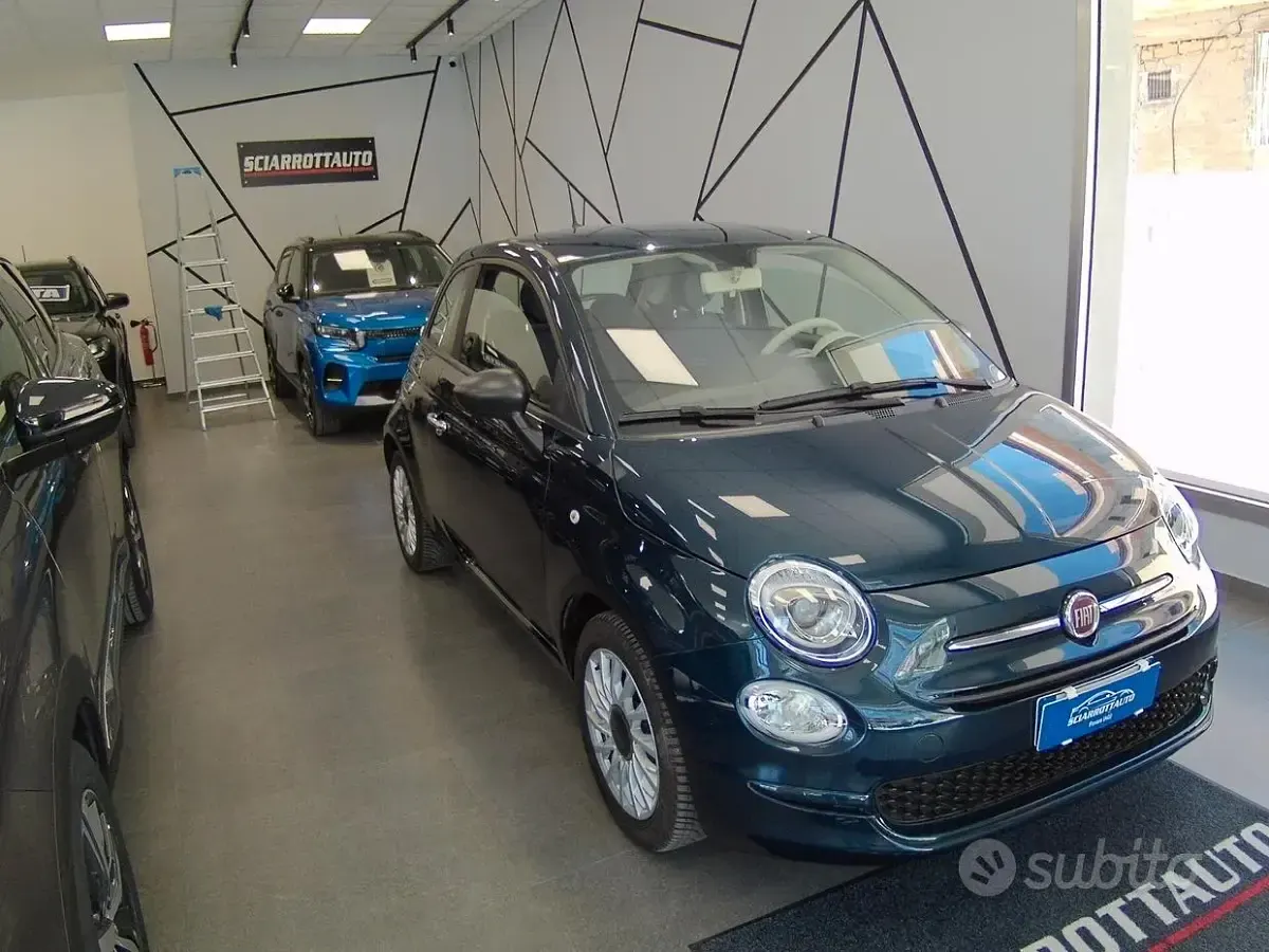 Usata Fiat 500 Lounge 69 CV (50 kW) 2021 Blu Berlina