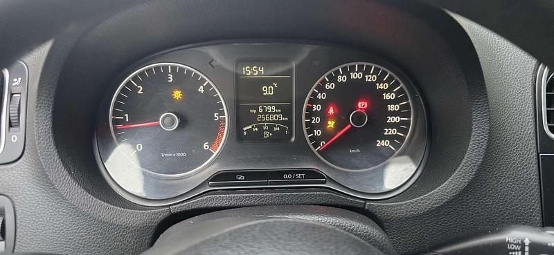 Usata VW Polo Highline 90 CV (66 kW) 2011 Nero Berlina