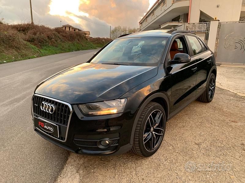 Usata Audi Q3 Advanced 140 CV (102 kW) 2014 Nero SUV
