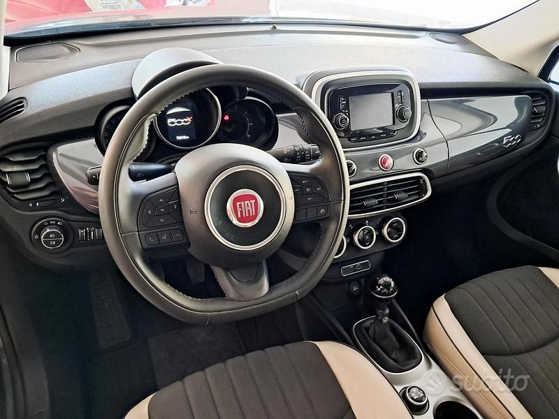 Usata Fiat 500X Lounge 120 CV (88 kW) 2018 Grigio SUV