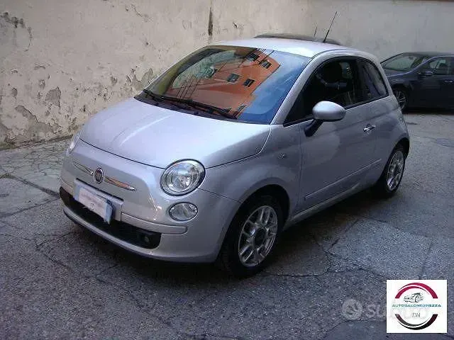 Usata Fiat 500 Sport 69 CV (50 kW) 2009 Argento Cabrio