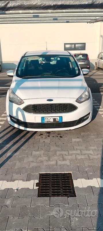 Usata Ford C-MAX 95 CV (69 kW) 2016 Bianco Monovolume