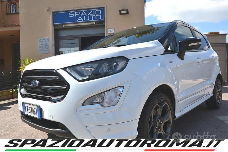 Usata Ford Ecosport ST-Line 125 CV (91 kW) 2019 Bianco SUV