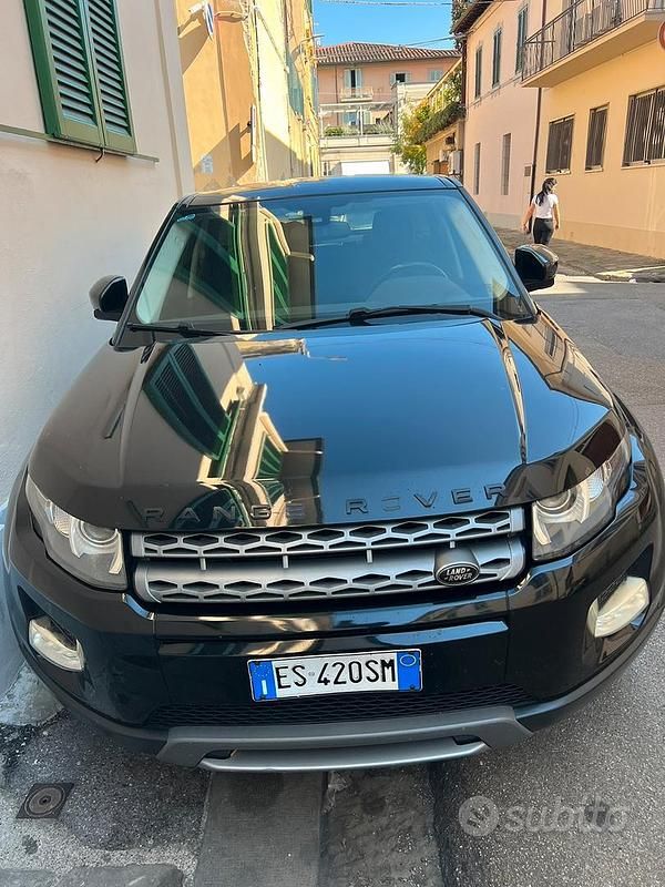 Usata Land Rover Range Rover evoque 2014 Nero SUV