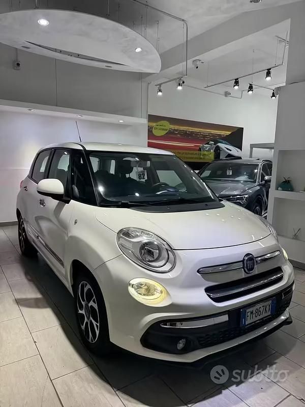 Usata Fiat 500L Trekking 95 CV (69 kW) 2017 Bianco Monovolume