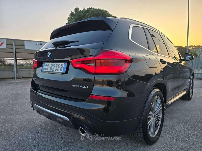 Usata BMW X3 Luxury Line 190 CV (139 kW) 2021 Nero SUV