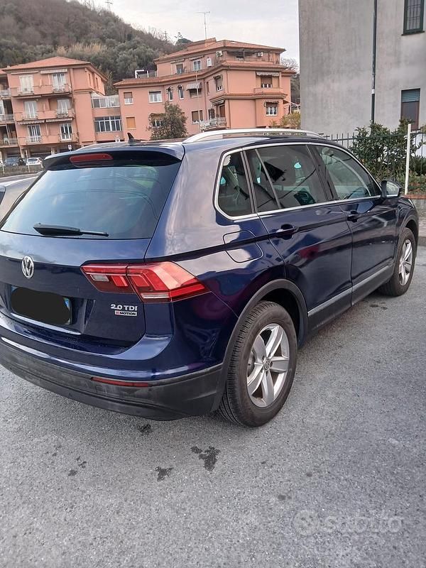 Usata VW Tiguan 150 CV (110 kW) 2017 Blu SUV