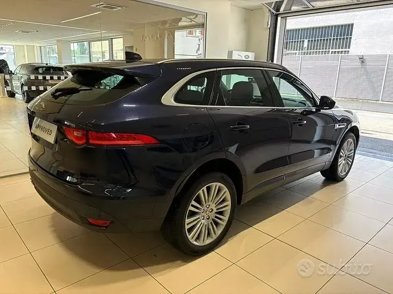 Usata Jaguar F-Pace Pure 180 CV (132 kW) 2020 Blu SUV