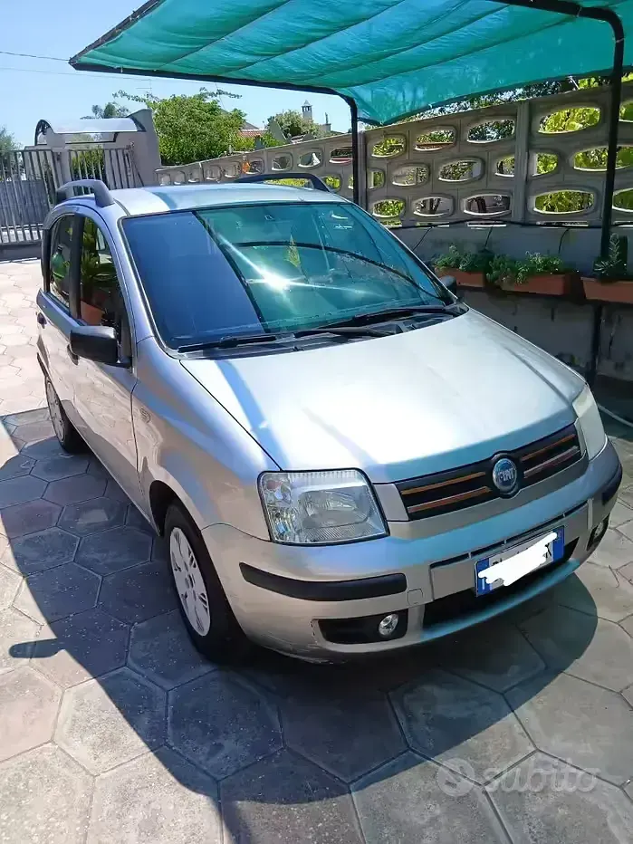 Usata Fiat Panda 2004 Grigio Utilitaria