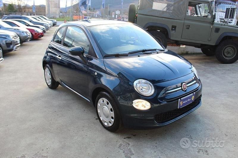 Usata Fiat 500 71 CV (52 kW) 2021 Blu Utilitaria
