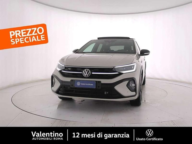 Beige Usata 2022 VW Taigo R-line SUV | 19.950 € (Buon prezzo) - Immagine 1/4