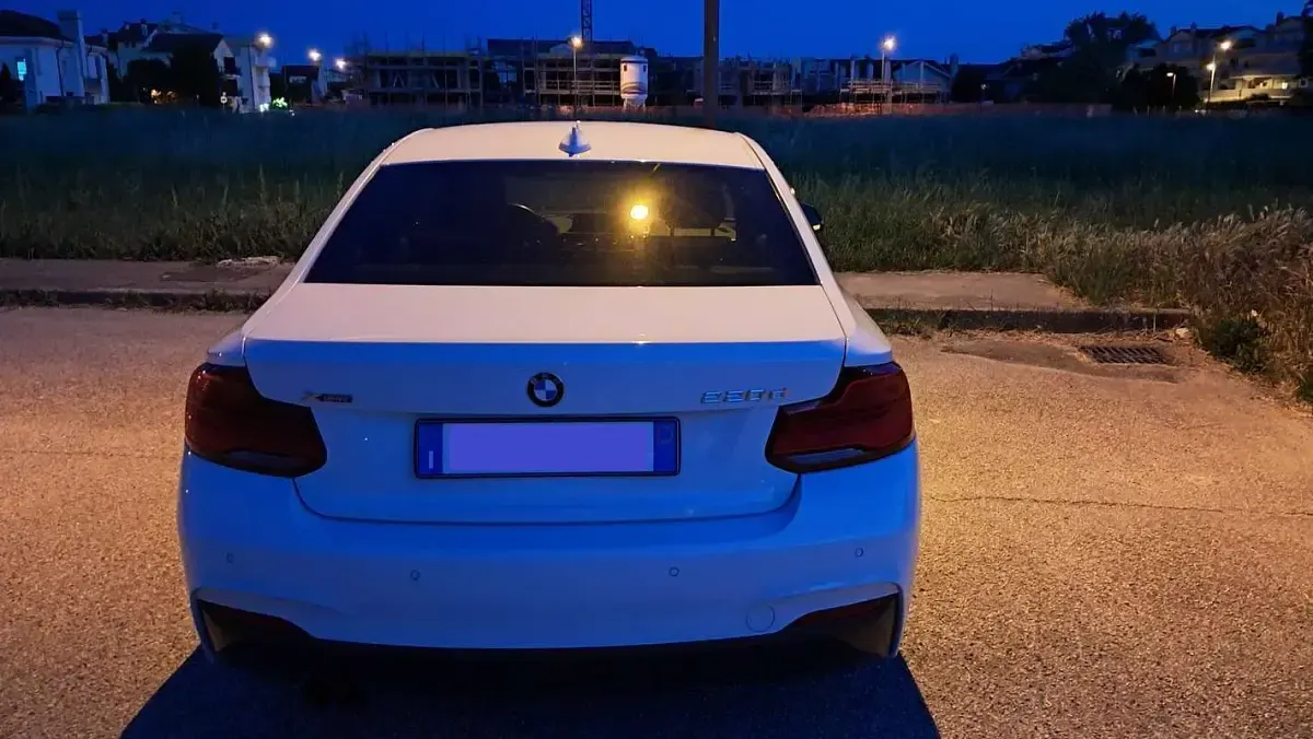 Usata BMW 220 Sport Line 190 CV (139 kW) 2018 Bianco Coupé