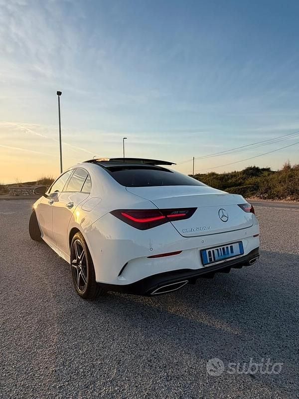 Usata Mercedes CLA200 Premium 150 CV (110 kW) 2024 Bianco Coupé