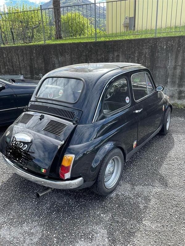 Usata Fiat 500 1970 Nero Utilitaria