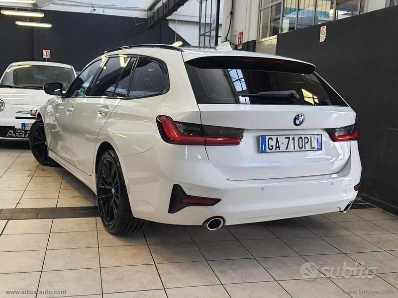 Usata BMW 320 Advantage 190 CV (139 kW) 2020 Bianco Station wagon