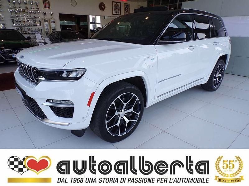Usata Jeep Grand Cherokee Summit 272 CV (200 kW) 2024 Bright white / tetto nero SUV