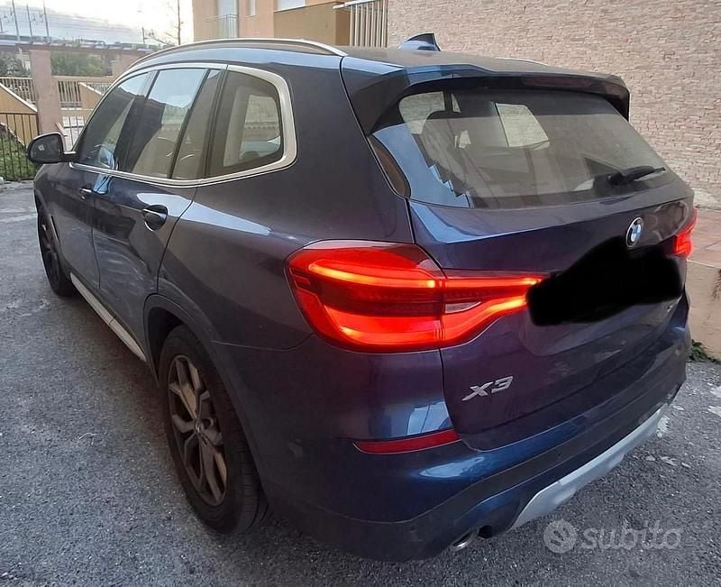 Usata BMW X3 xLine 190 CV (139 kW) 2019 Blu SUV
