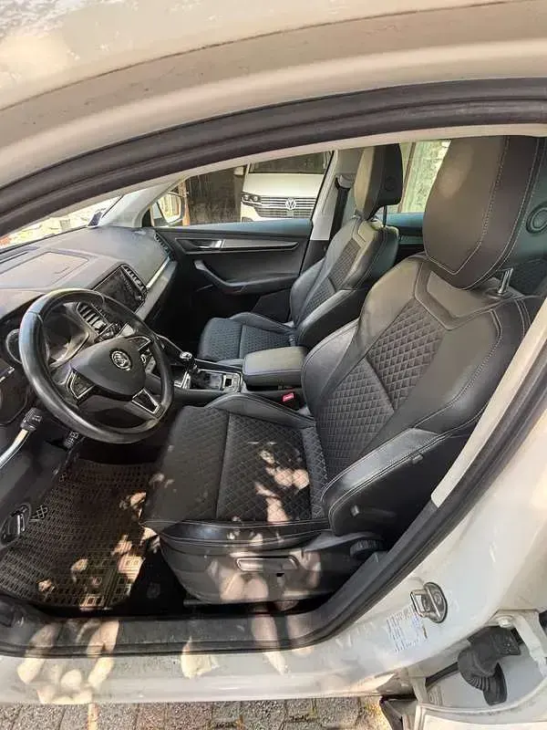 Usata Skoda Karoq Style 150 CV (110 kW) 2018 Bianco SUV
