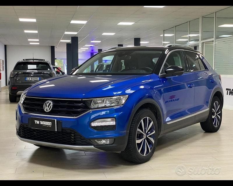 Blu Usata 2019 VW T-Roc SUV | 18.900 € (Super prezzo) - Immagine 1/4