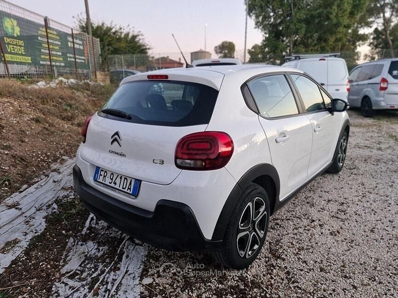 Usata Citroën C3 Feel 82 CV (60 kW) 2018 Bianco Berlina