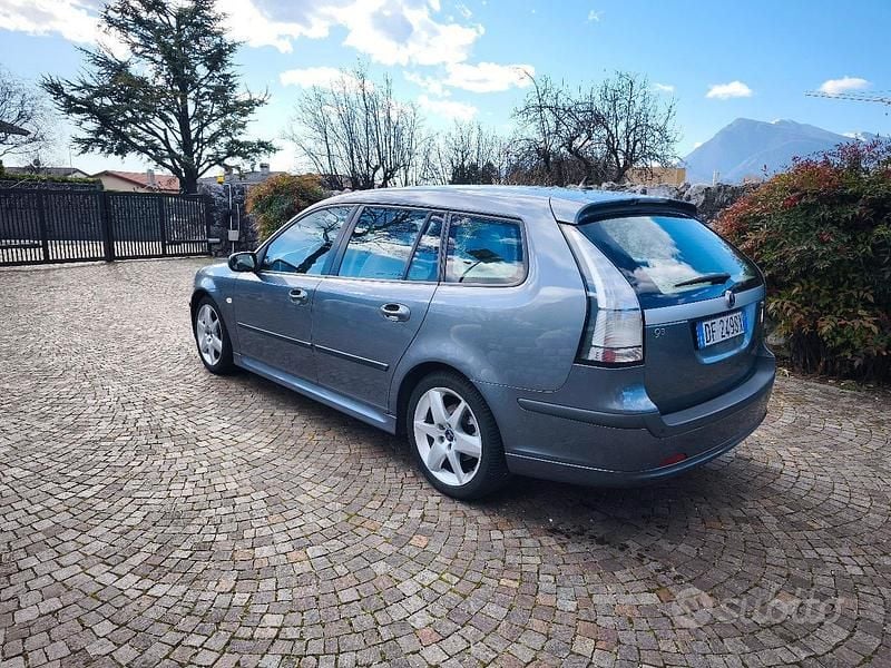 Usata Saab 9-3 Vector 150 CV (110 kW) 2007 Grigio Station wagon