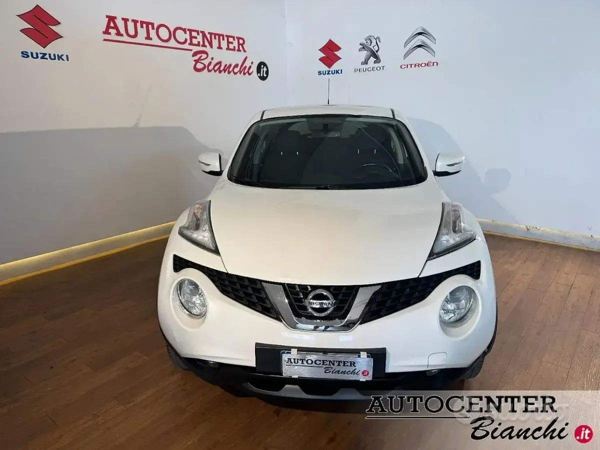 Usata Nissan Juke Acenta 110 CV (80 kW) 2015 Bianco SUV