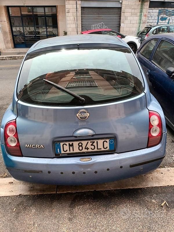 Usata Nissan Micra 2003 Blu Utilitaria