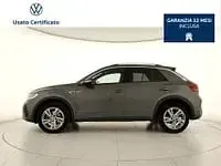 Usata VW T-Roc R-line 116 CV (85 kW) 2022 Argento SUV