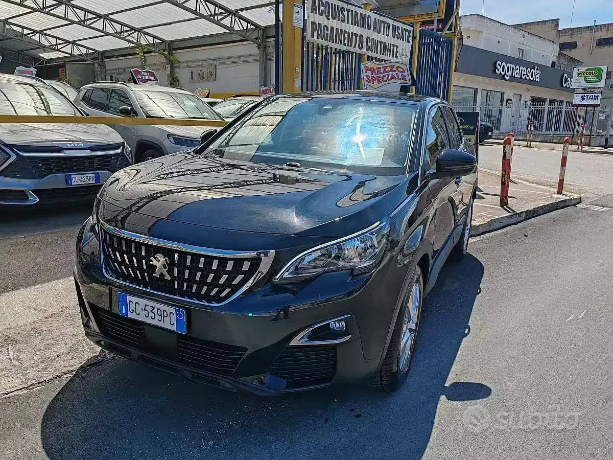 Usata Peugeot 3008 Business-Line 131 CV (96 kW) 2020 Nero SUV
