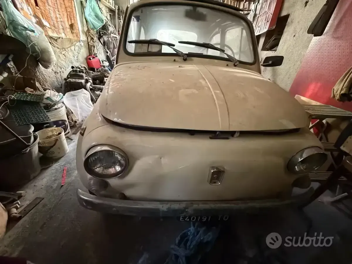Usata Fiat 500 1970 Bianco Utilitaria