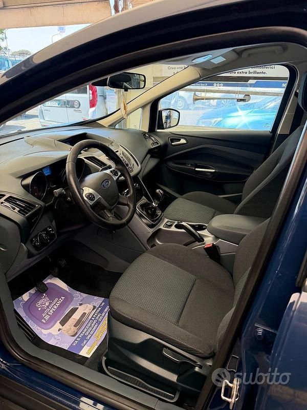 Gebraucht Ford C-MAX Business Edition 95 PS (69 kW) 2014 Blau Van / Kleinbus