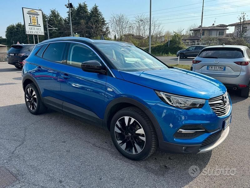 Usata Opel Grandland X Ultimate 131 CV (96 kW) 2020 Blu SUV