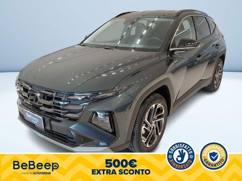 Nuova Hyundai Tucson 252 CV (185 kW) 2025 Verde metallizzato SUV