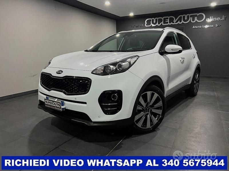 Usata Kia Sportage GT-Line 141 CV (103 kW) 2018 Bianco SUV
